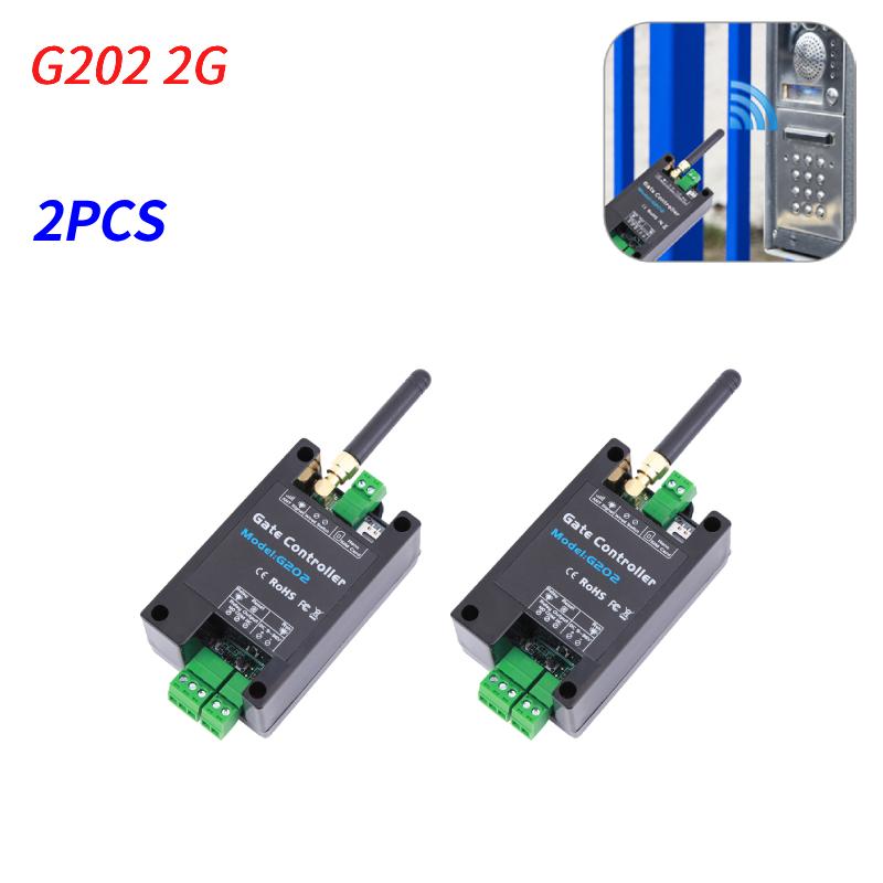 1-5 шт. GSM 2G 4G LTE Контроллер открывателя ворот G202 G201 SMS Дистанционное управление Реле-переключатель Беспроводной открыватель двери 850/900/1800/1900 МГц