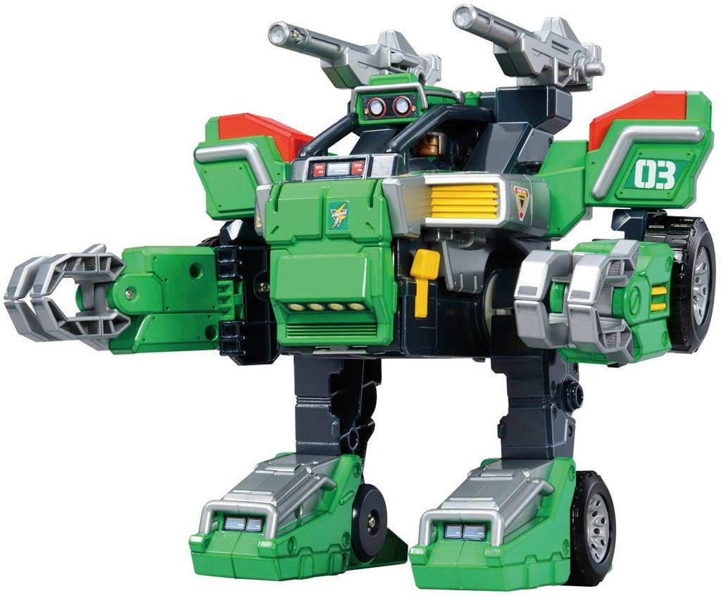 Tomica Hyper Green Ranger 3 Ranger Trailer first edition No. (with bonus)