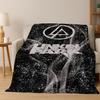 Классическое одеяло из фланели с логотипом L-Linkin Park, арт рок-группы, уютное мягкое покрывало для дома, спальни, кровати, дивана, пикника, подарок для ребенка