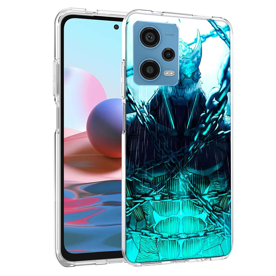 Кайдзю Нет. 8 Аниме чехол для телефона для Redmi Note 13 12 14 15 Pro Plus 13R 11 11T 11E 11S 10 Pro 10S 9 9S Чехол Мобильный Прозрачный ТПУ Capa Ca