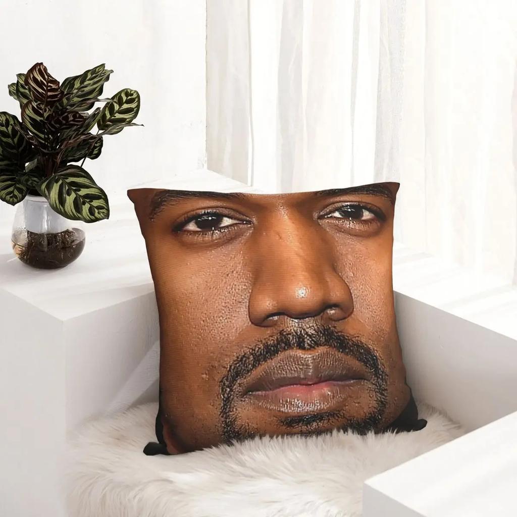 Kanye West Meme Pillow Cases Cushion Cover Awesome Polyester Decorative Pillowcover for Sofa 40x40cm
