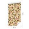 Yellow and Gold Flowers Wallpaper for Living Room and Bedroom 50x1000