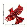 Painted Acrylic Material Myth Fire Phoenix Tortoise SUN CATCHER Glass Lacquer Window Hanging Decoration Porch Hanging Decoration