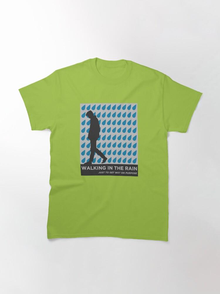 New Order Walking In The Rain - It's kinda nice you know (the rain that is) Classic T-Shirt