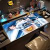 Football Messi Customized Name Mouse Pad Gaming Laptop Mouse Pad Computer Desk Keyboard Mat Non-Slip Rubber Base Computer Decor Item Office Use