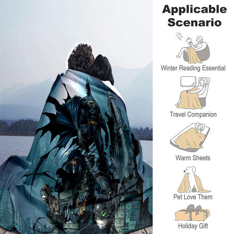 Batman: The Dark Knight Returns - Limited Edition Art PrintPrint Blanket, Soft Blanket For Sofa Office Bed And Travelling Daughter Birthday