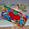 Britto Art Большие Микрофибровые Пляжные Полотенца Быстросохнущее Полотенце Песочные Пляжные Полотенца Полотенце для Бассейна Для Путешествий Пляж Бассейн Йога