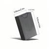 1PC Creative Transparent Thickened Plastic Cigarette Box With Flip Cover Simple And Portable Men's Cigarette Box