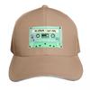 Vintage Cassette Aqua Design Baseball Cap Low Profile Unstructured Unisex For Men Women Outdoor Golf Running Hiking