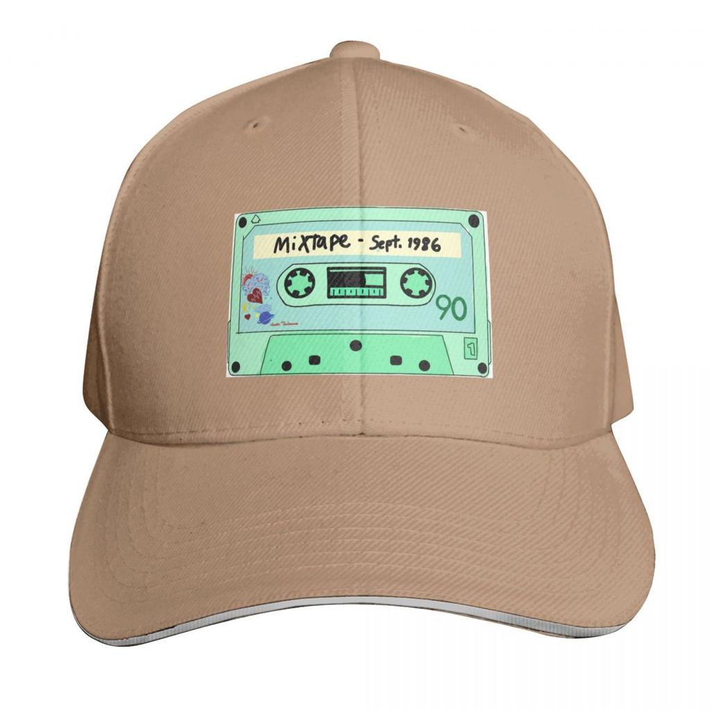 Vintage Cassette Aqua Design Baseball Cap Low Profile Unstructured Unisex For Men Women Outdoor Golf Running Hiking