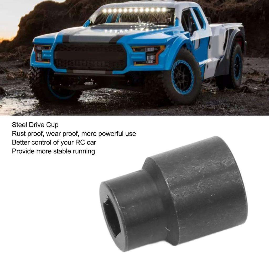 RC Middle Rear Drive Cup Steel Stable Professional RC Joint Cup for 1Celsius18 JR