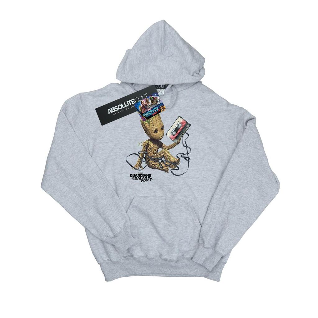 Marvel Boys Guardians Of The Galaxy Groot Tape Hoodie