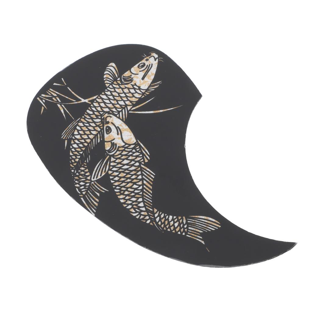 Наклейка-пикгард для гитары, защита от ударов и царапин, самоклеящаяся наклейка, декорация для акустической гитары, защита звукоснимателя