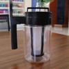 Silicone Handle Coffee Pots Filter Iced Coffee Brewer Durable Coffee Kettle Carafe  Home