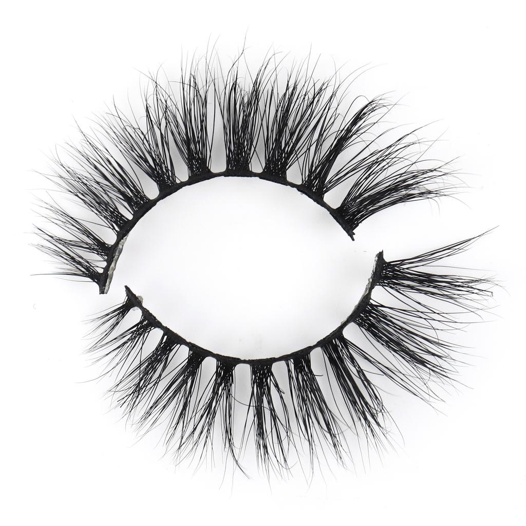 Black Cotton Band Soft Hair Cruelty Free 3d Mink Eyelashes