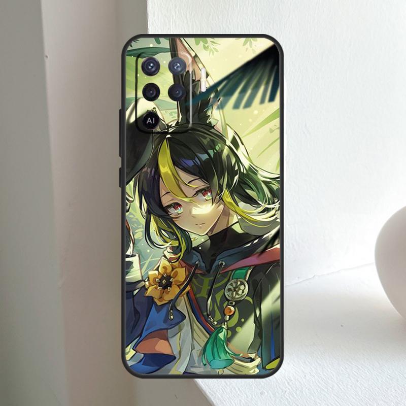 Чехол Genshin Impact Тигнари для OPPO A80 A60 A40 A5 A6 Pro A15 A17 A57 A16 A76 A96 A18 A38 A58 A78 A98 A54 A74 A94