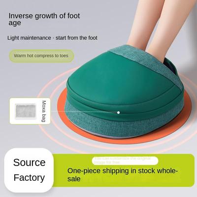 Массажер для ног для облегчения боли, полынь, горячий компресс, съемный ролик для замешивания, многофункциональная машина для массажа тела