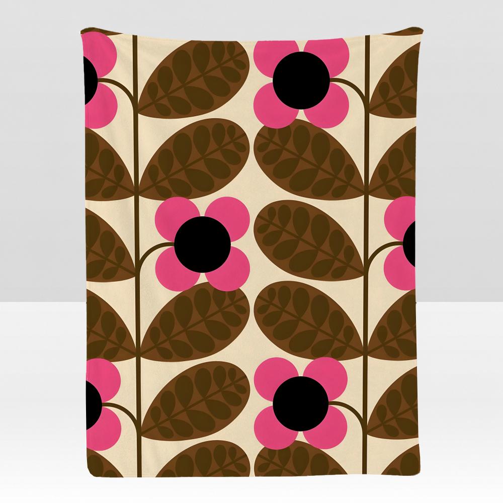 designer OOrla KKiely Throw Soft Flannel Blanket for Bed Bedroom Sofa Picnic Throw Skinfriendly Breathable Gift Cover