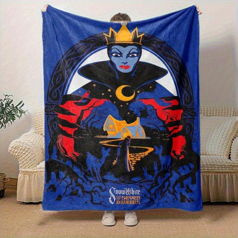 1pc, Evil Queen's Enchanted Home Decor: A Magical Home Blanket for Your Living Room, Bedroom, Outdoor Blanket, and Gift Idea Is Perfect for Travel
