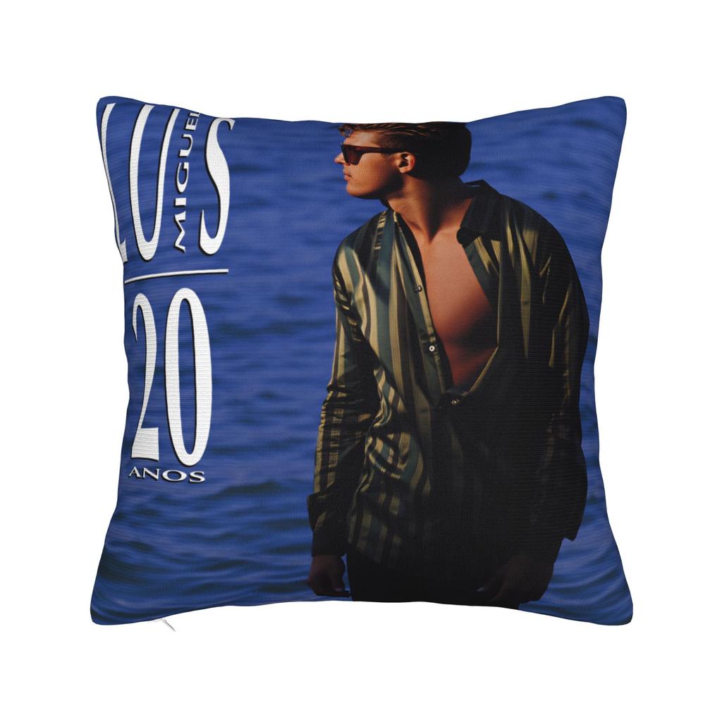 Mexican Singer L-Luis Miguel Pillowcases Retro Trendy Pillow Case For Sofa Home Decoration Comfy Pillow Cover