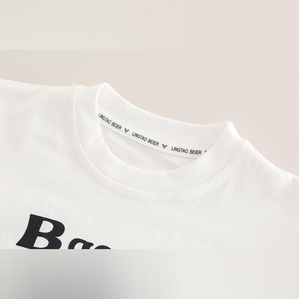 Детский повседневный комплект с длинным рукавом, удобные наряды для повседневной носки