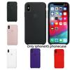 Премиальный чехол из жидкого силикона для iPhone 11, противоскользящий и ударопрочный