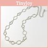 Alloy Geometric Women Waist Chain With Adjustable Lobster Clasp Summer Accessory