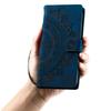 For Motorola Moto G86 5G Case Imprinted Totem Skin Feel Wallet Leather Phone Cover with Hand Strap