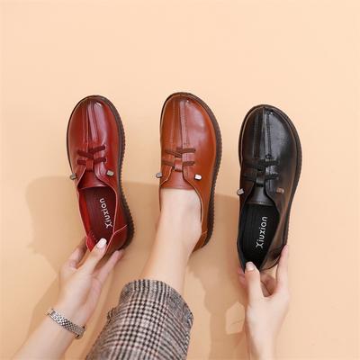 Мокасины женские вырезы дышащие сандалии летняя повседневная обувь женские натуральная кожа балетки лоферы обувь для мам