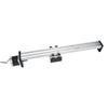 0808 Ball Screw Single Shaft Trapezoid Linear Slide Rail with 57 Motor(Effective Range 300mm)