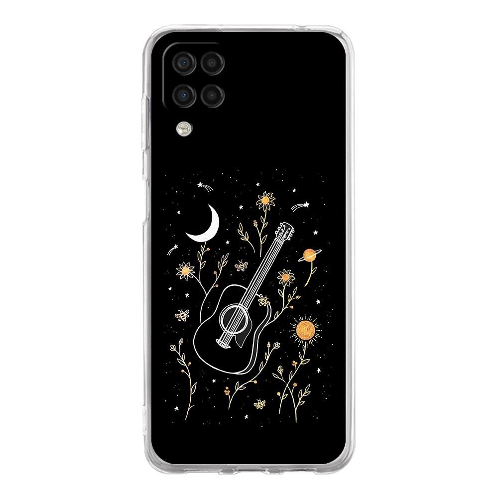 Phone Case for Samsung A13 A15 A25 A51 A71 A21S A11 A31 A52 A41 A23 A53 A73 A32 5G A03S A05s Cover Simplicity Line Art Sun Moon