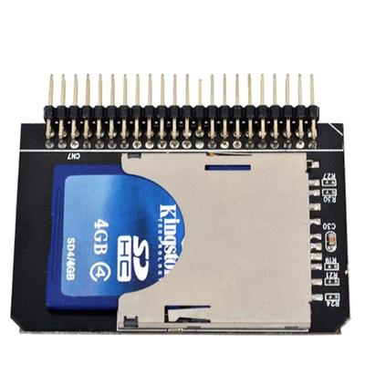 Переходник Sd to Ide 2,5 дюйма, 44 контакта, Sdhc/Sdxc/Mmc to Ide, 2,5 дюйма, 44 контакта, штекерный преобразователь