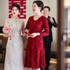 Elegant Chinese Style Mother of the Bride/Groom Lace Dress