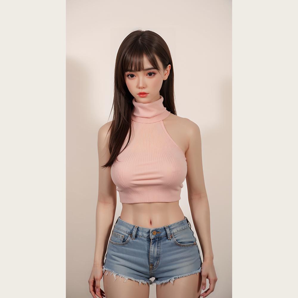 Сюрреалистичная секс-кукла в полный рост с черными волосами, куклы для взрослых, реалистичные 3 отверстия, яркий орал, искусственная вагина, анус, сексуальный продукт