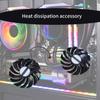Вентилятор охлаждения видеокарты для RTX2080 2080Ti 2070 Оптимальный охлаждающий эффект 4-контактное подключение Тихий вентилятор