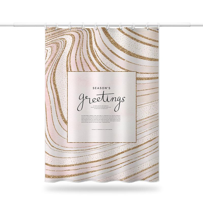 Утолщенная водонепроницаемая занавеска для ванной комнаты, устойчивая к плесени, занавеска для душа, занавеска для душевой перегородки, занавеска для душа, занавеска для ванной комнаты, бесплатная перфорация