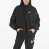 Nike SS23 Куртка на молнии с вышитым логотипом Женская верхняя одежда Черный DM6185-010