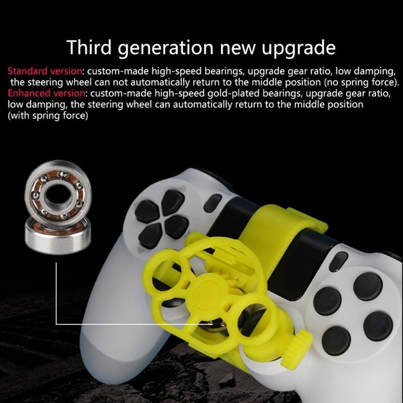 Racing Games Mini Steering Wheel For PlayStation 4 PS4 Racing Game Controller Steering Wheel Simulated Driving