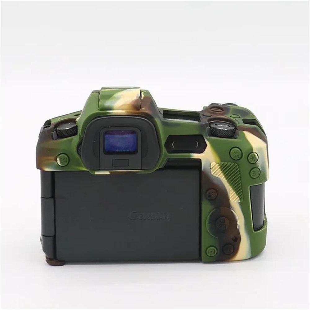 Мягкий силиконовый защитный чехол для корпуса камеры для Canon EOS 600D 650D 700D R10 R7 RP R6 R 7D 77D 5D3 5D4 6D 80D 70D 6DII 1500D 1300D 200D