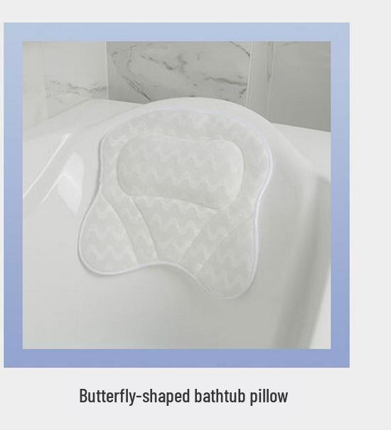3D сетчатая подушка для ванны с 7 присосками - Спа-комфорт для ванны