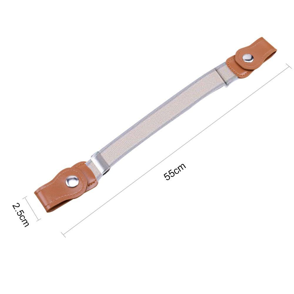 Модный регулируемый простой в использовании холщовый пояс детский эластичный ремень пряжка эластичные ремни пояс