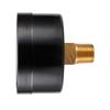 50mm Face Double Scale Pressure Gauge 0~-30nhg 0~-1Bar Vacuum Manometer Mini Dual Scale Dial Gauge Vacuum Pressure Meter