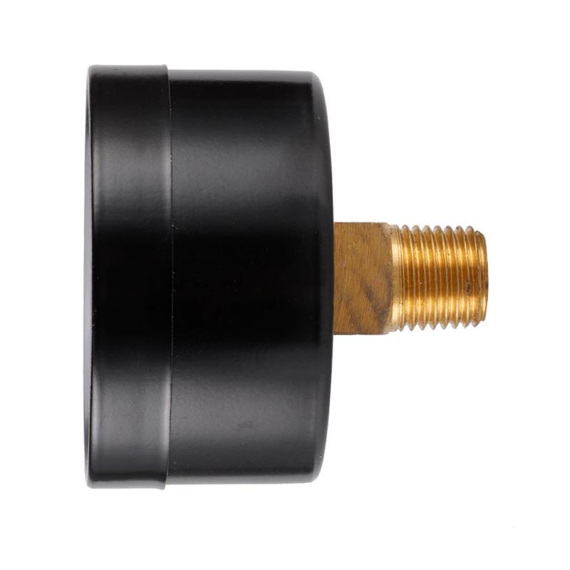 50mm Face Double Scale Pressure Gauge 0~-30nhg 0~-1Bar Vacuum Manometer Mini Dual Scale Dial Gauge Vacuum Pressure Meter