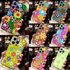 Чехол для телефона Groovy Flowers в стиле хиппи с богемным цветочным принтом в стиле ретро для iPhone 11 14 12 13 Pro Max Mini X XR XS Max 7 8 Plus SE 2020