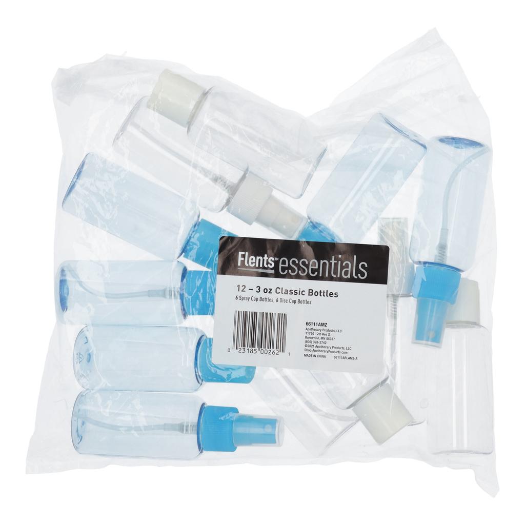 Предметы первой необходимости, Классические бутылочки, 12 штук, по 3 унции каждая