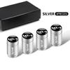 4pcs Car Tire Valve Caps Anti Rust Dustproof Covers For KIA Sportage Seltos Sorento K3 K4 Soul Carnival EV6 EV9 Carnival K5 EV5 ZR9