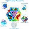 56 Pcs Ensemble De Blocs De Construction Magnétiques,Jouets Éducatifs,Cadeau Parfait Pour Les Garçons Et Les Filles Âgés De 3 À 8
