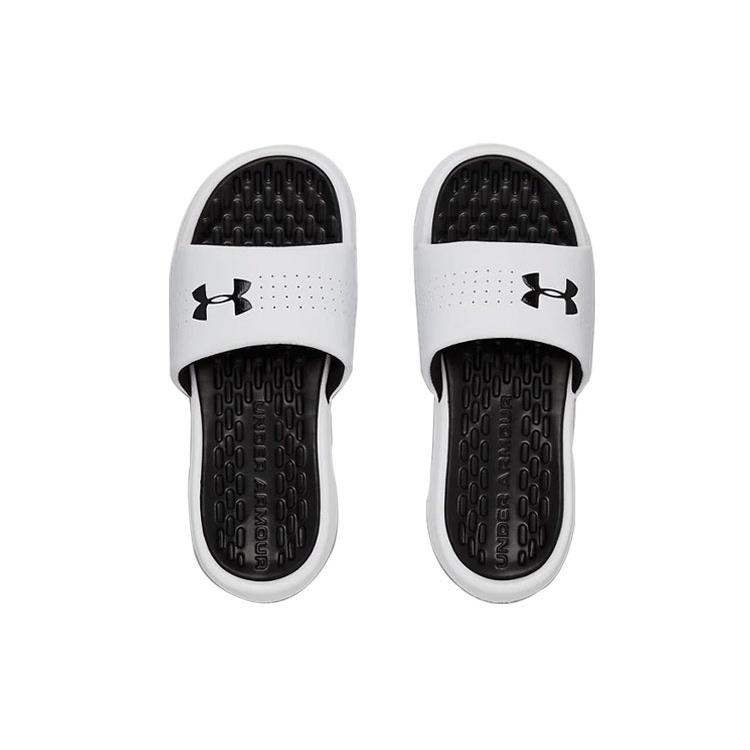 (WMNS) Under Armour Playmaker Slippers White Women's 3000063-101