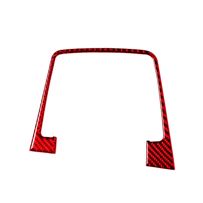 Автомобильные аксессуары для Volkswagen VW Golf 7 GTI MK7 2014-стайлинг автомобиля, внутренние красные наклейки из углеродного волокна