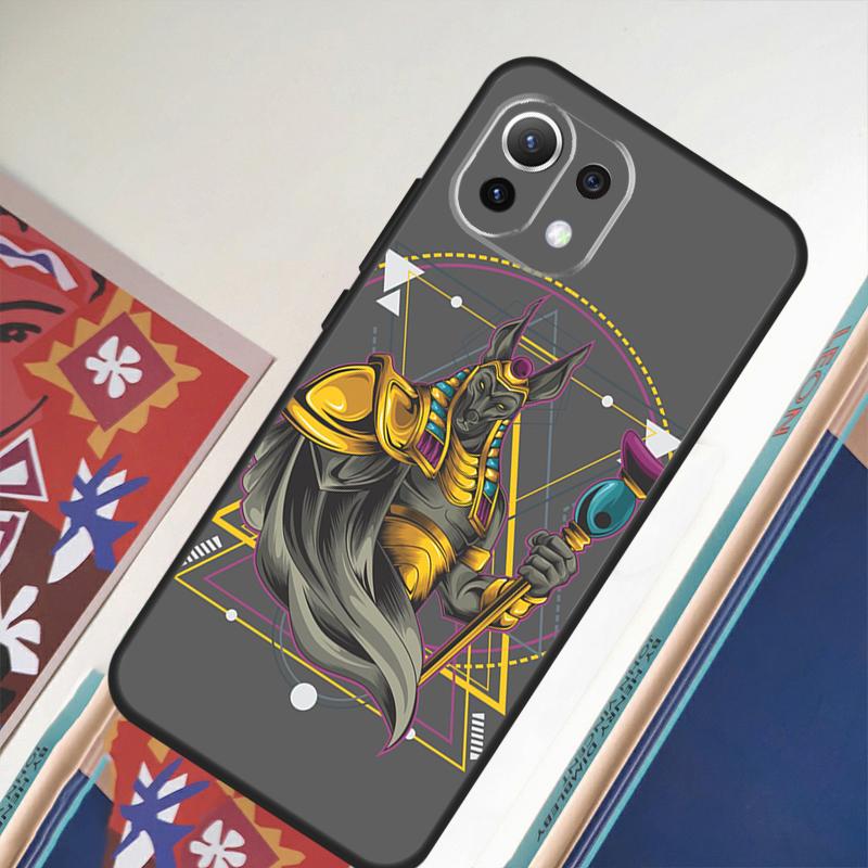 Anubis Egyptian God For Xiaomi 15 Ultra 14 13T 14T 15T 17 Pro Max Case For POCO X7 Pro X5 X6 F5 F6 F7 F8 Ultra
